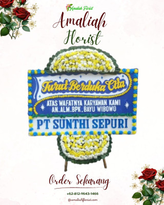 Papan Bunga Duka di Pondok Kelor