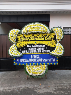 Papan Bunga Duka di Pondok Kelor