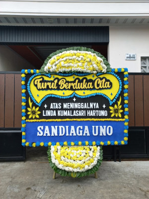 Papan Bunga Duka di Pondok Kelor