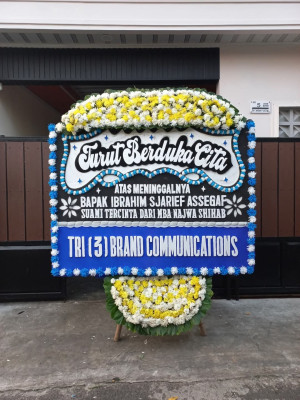 Papan Bunga Duka di Pondok Kelor